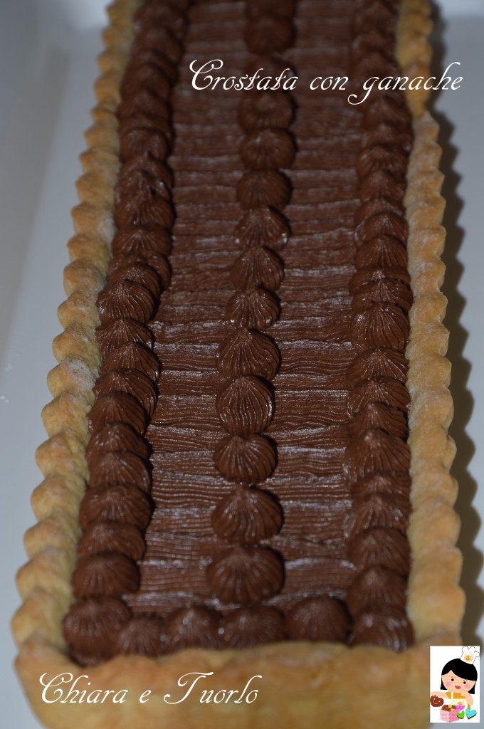 Crostata Con Ganache Al Cioccolato Chiaraetuorlo